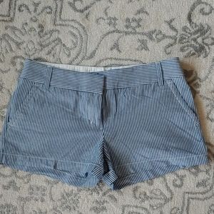 J. Crew striped shorts